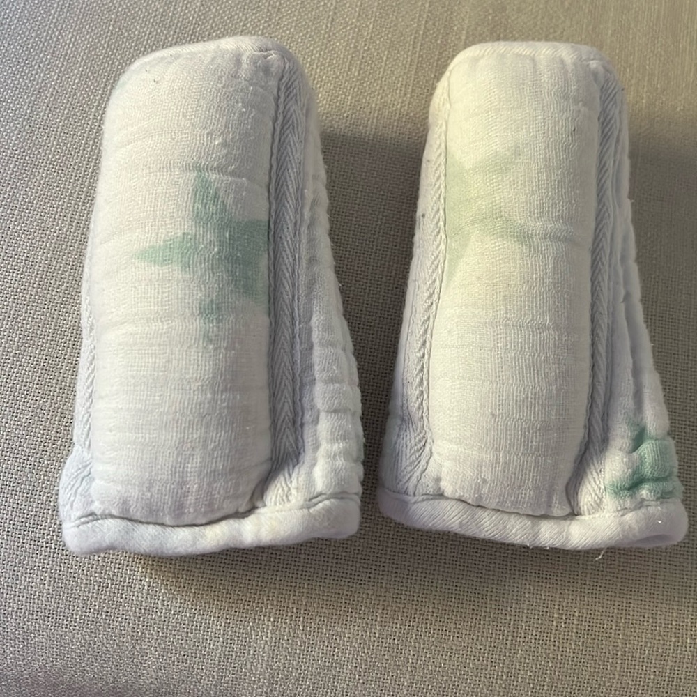Car seat strap pillows